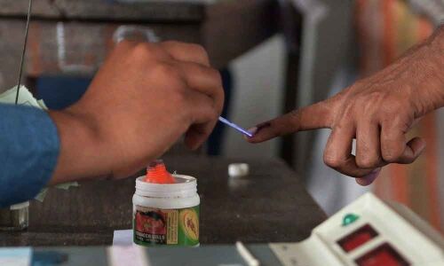 Repolling at Kalanuthala going on peacefully