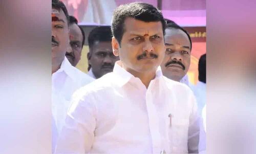 EPS takes upon DMK candidate V Senthil Balaji