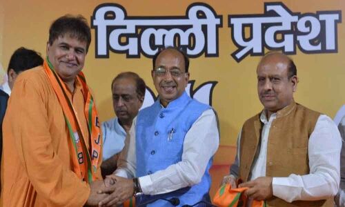 AAP MLA Devinder Sehrawat joins BJP