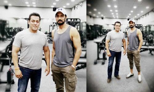 Kiccha Sudeep Join Salman Khan on Dabangg 3 Sets