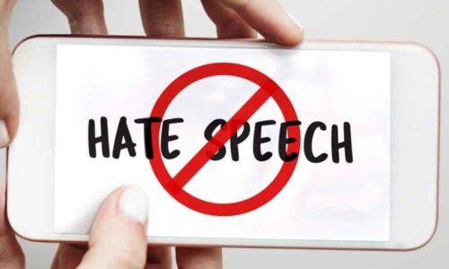 Curbing hate speeches a must