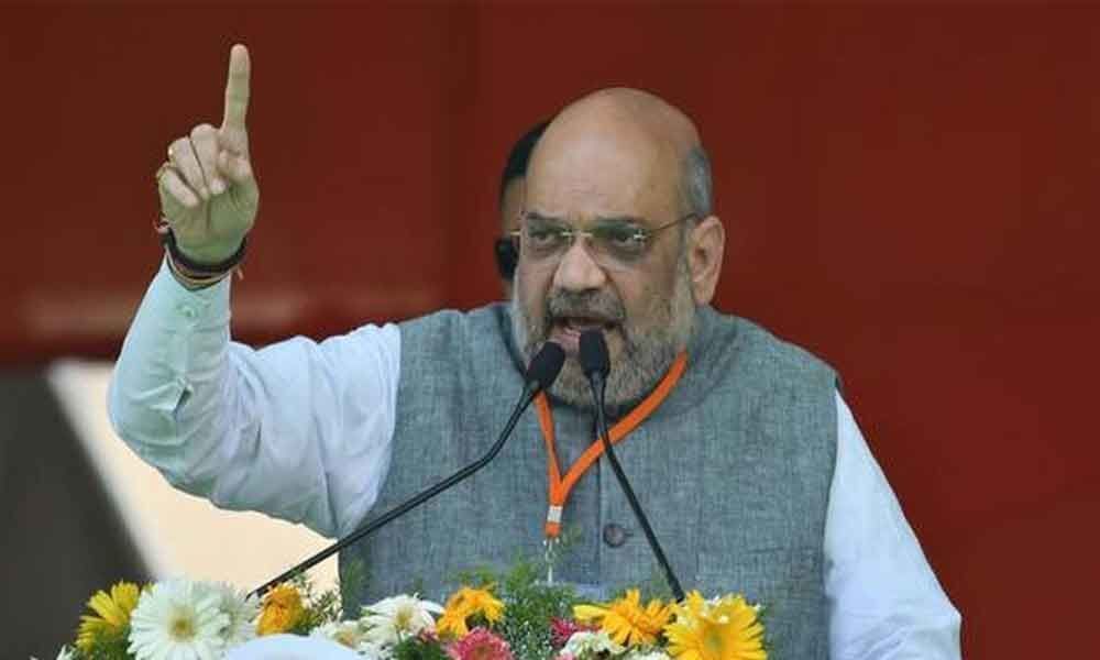 If not in India, will Lord Rams name be taken in Pakistan: Amit Shah