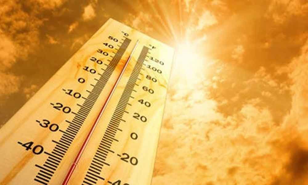 Sizzling summer temperatures in Andhra Pradesh
