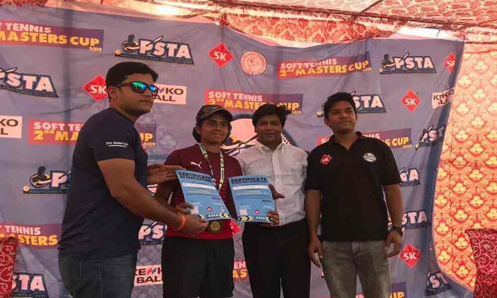 City girl bags bronze medal in soft tennis