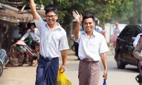 Myanmar releases 2 Reuters journalists after over 500 days in jail