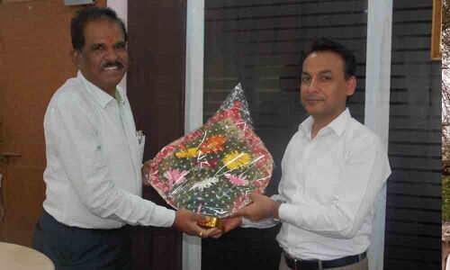 V Chandra Shekar takes charge as Nalgonda JC