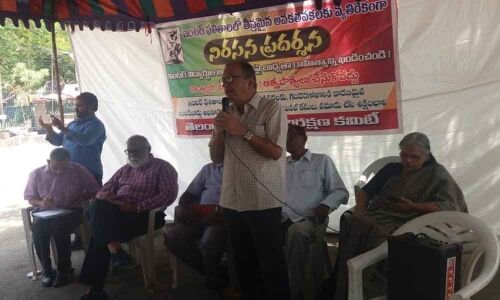 Prof Haragopal flays CM KCRs attitude
