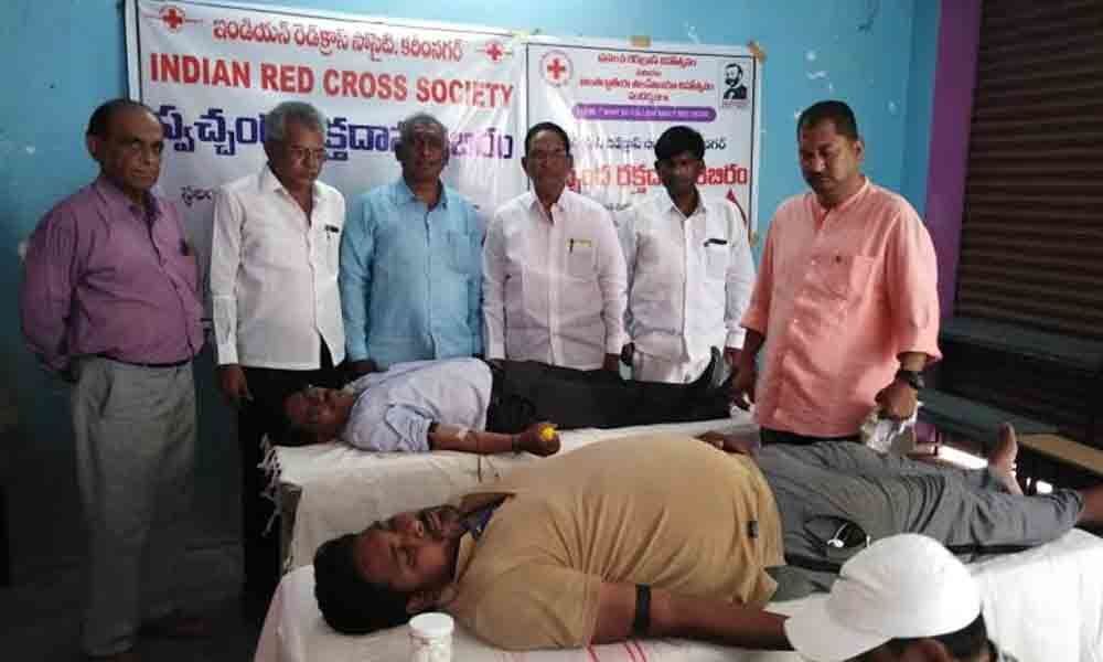 World Thalassemia, Red Cross Day observed in Karimnagar