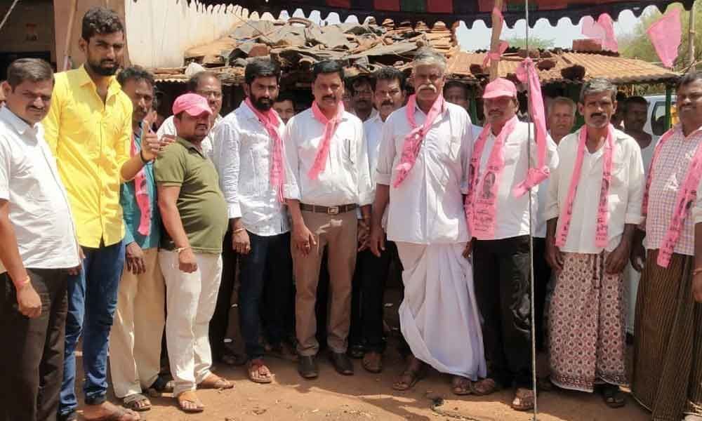 TRS leader conducts extensive campaign