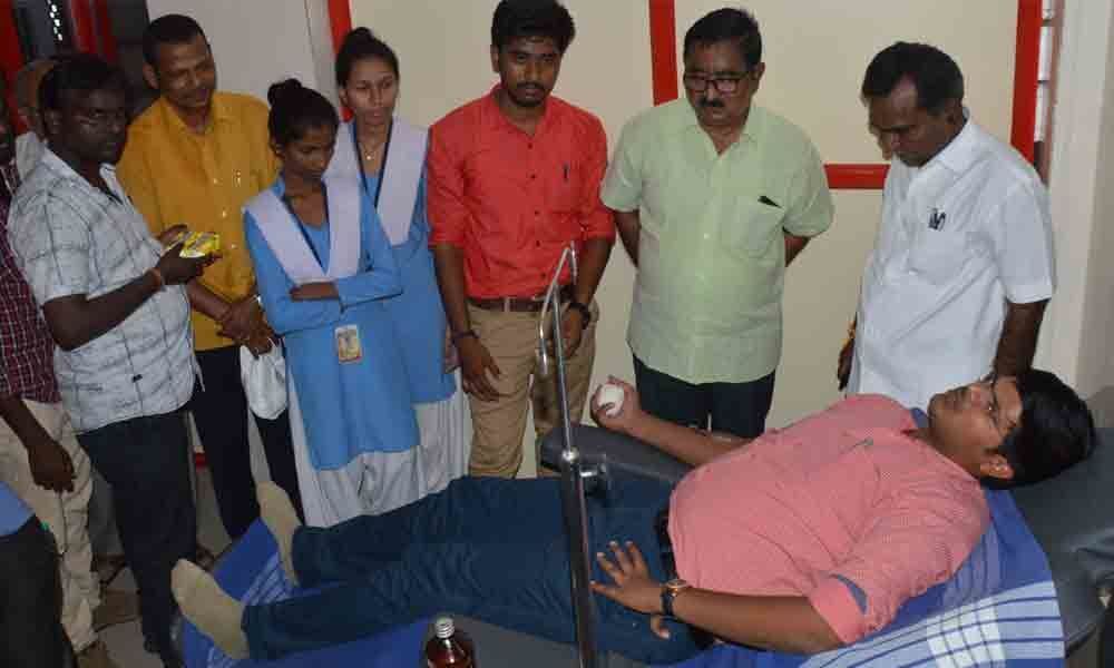 Blood donation camp held to help Thalassemia patients