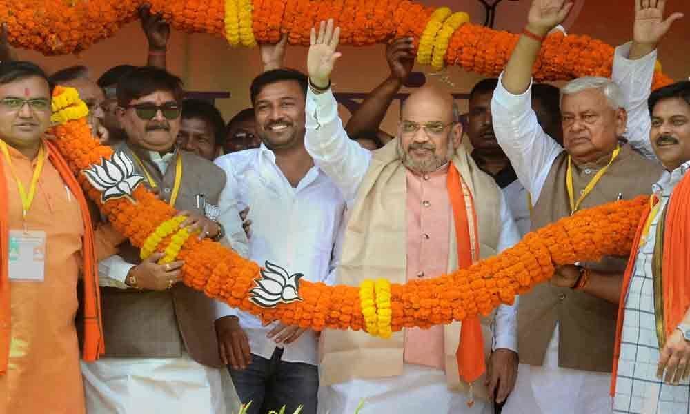 Will revoke Article 370, if voted to power: Amit Shah