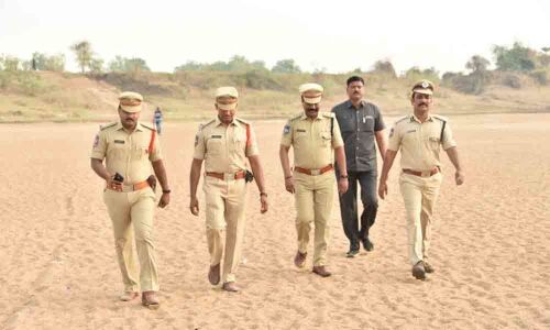 CP V Satyanarayana visits Maoist affected areas