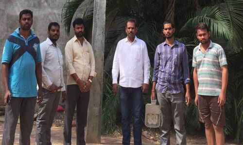 Street lights installed at Boudhanagar Park