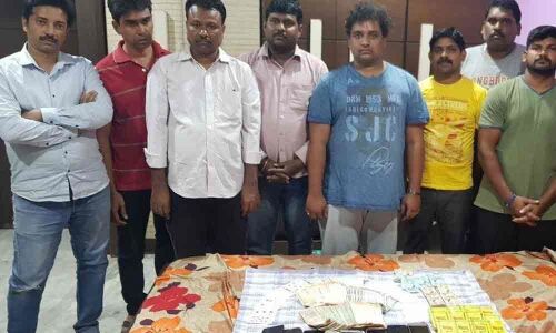 Film director among 8 held for gambling