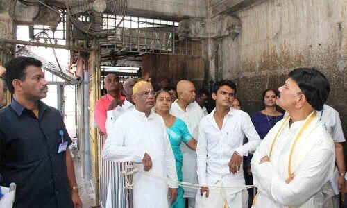 Better services to pilgrims with PWFS: JEO B Lakshmikantham.