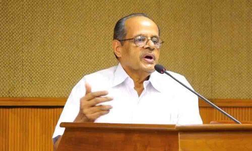 GITAM Law School pays tributes to Madhava Menon