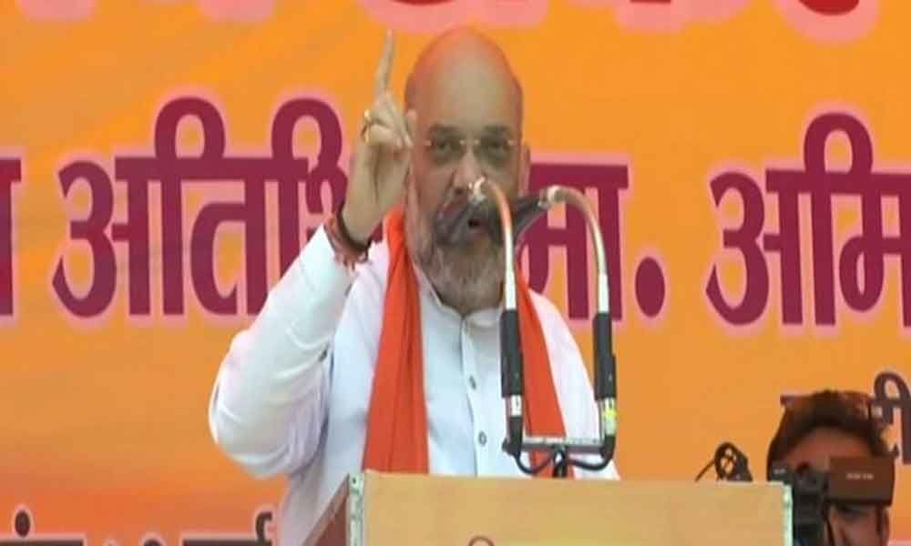 SP, BSP worked for development of their communities, not society: Amit Shah