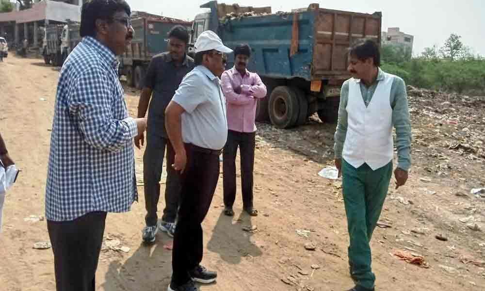 Cleaning works at Krishna river inspected