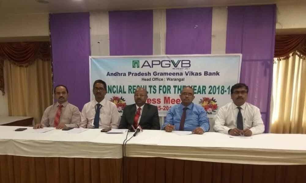 APGVB reports 112 cr net in FY19