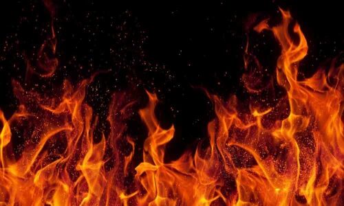 Fire accident occurred in a plastic godown under Mailardevpally PS limits