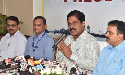 VPT handled 65.30 MT cargo in 2018-19