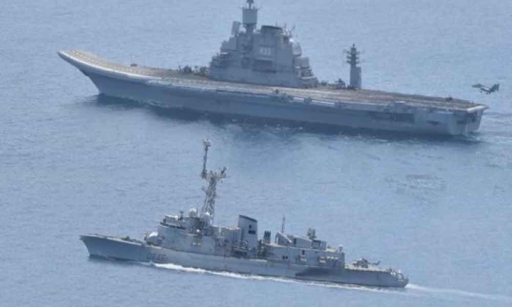 Varuna day 3: Multi-helicopter operations undertaken by Indian, French navies