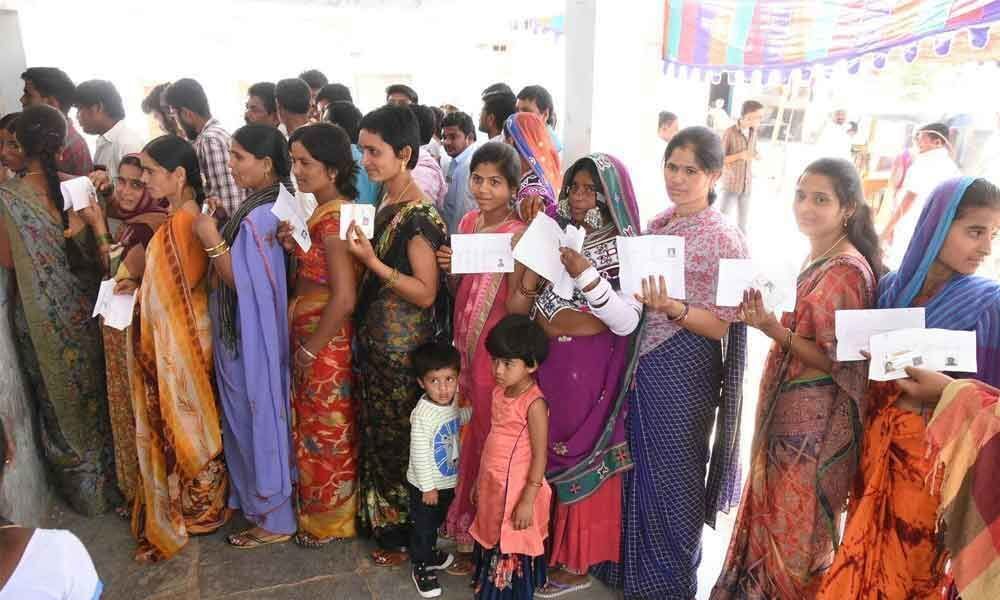 Suryapet witnesses highest voter turnout till 1 pm