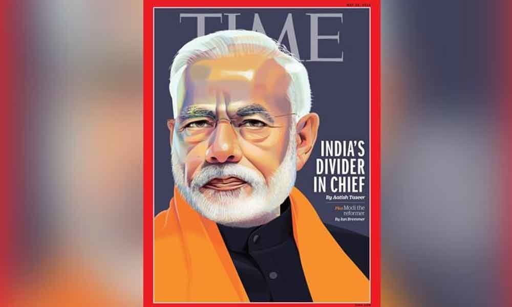 Congress attacks Modi over TIME cover feature