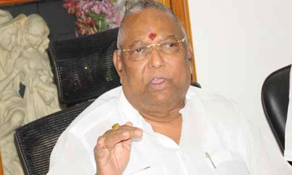 MP Rayapati Sambasiva Rao conducts Yagam for TDP victory