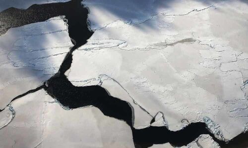 Climate change: Refreeze polar regions to reverse damage done by humans, Sir David King says