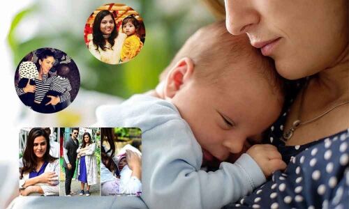 New Mothers and Their Bundles of Joy