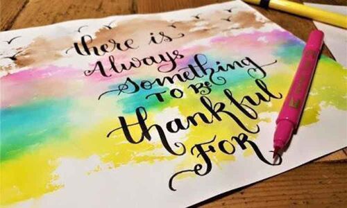 Brush pen calligraphy workshop