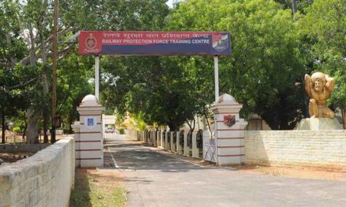 South Central Railway GM Mallya visits Railway Protection Force training centre