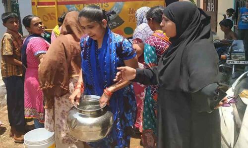 Corporator assures adequate water