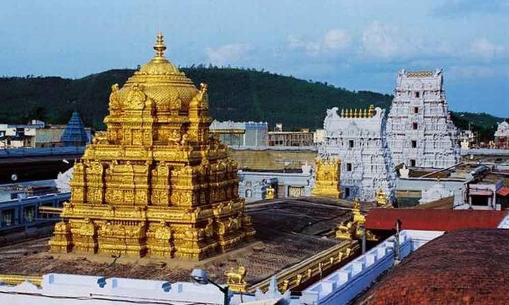 Huge devotees rush at Tirumala temple, water problems on the hill