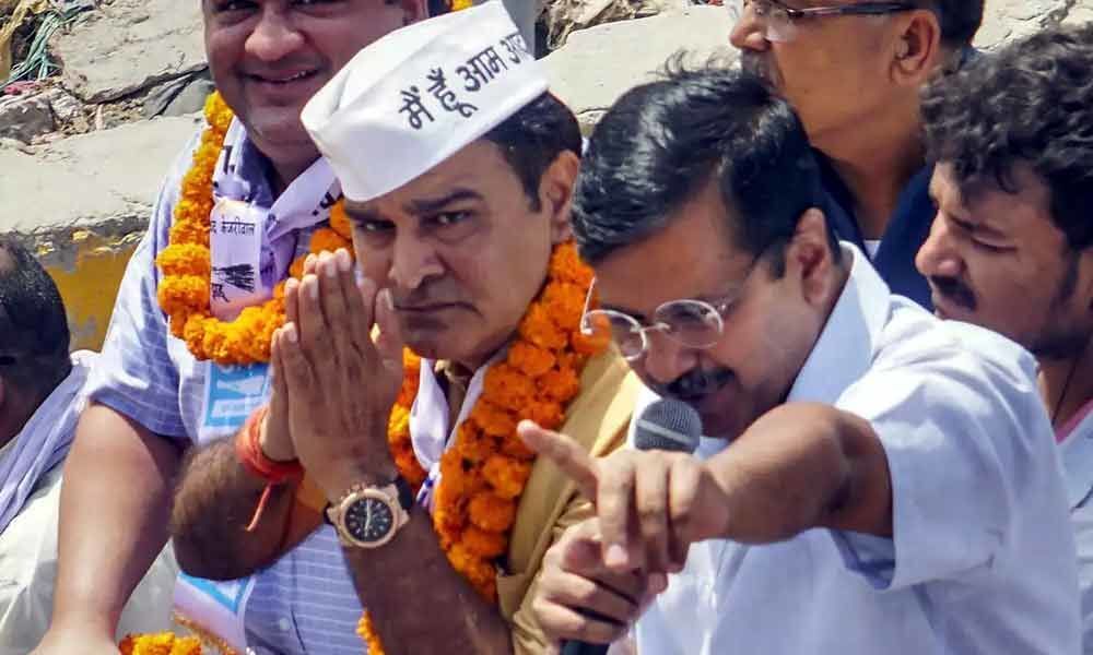 My dad paid Rs 6 cr to Kejriwal for ticket, alleges AAP candidates son