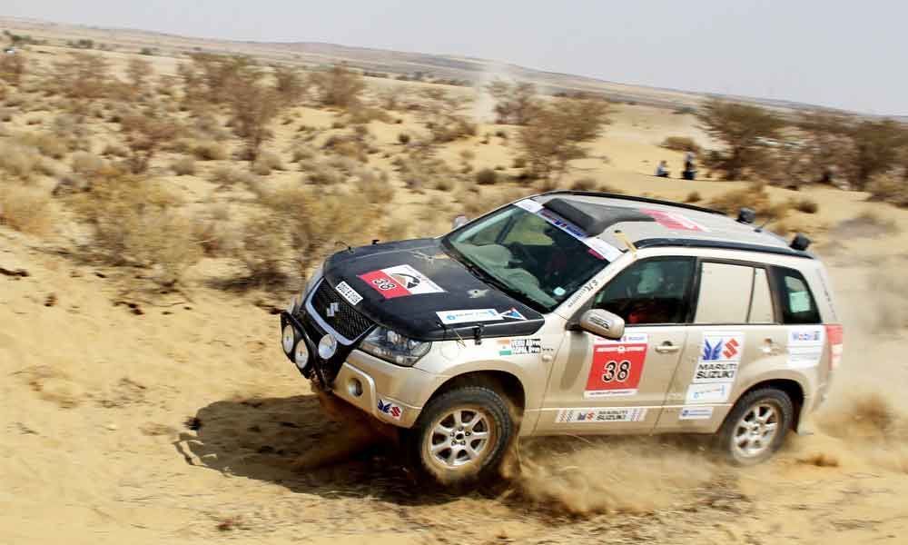 Mishra, Metge, Chauhan emerge champions at Desert Storm Rally