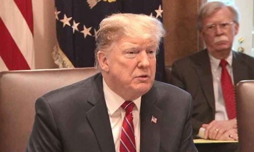 Trump says North Korea missile tests not a breach of trust