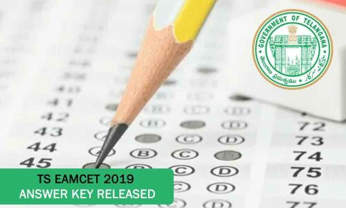 TS EAMCET 2019 answer key released, check @eamcet.tsche.ac.in