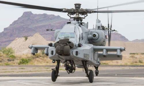 IAF receives first Apache attack helicopter in US
