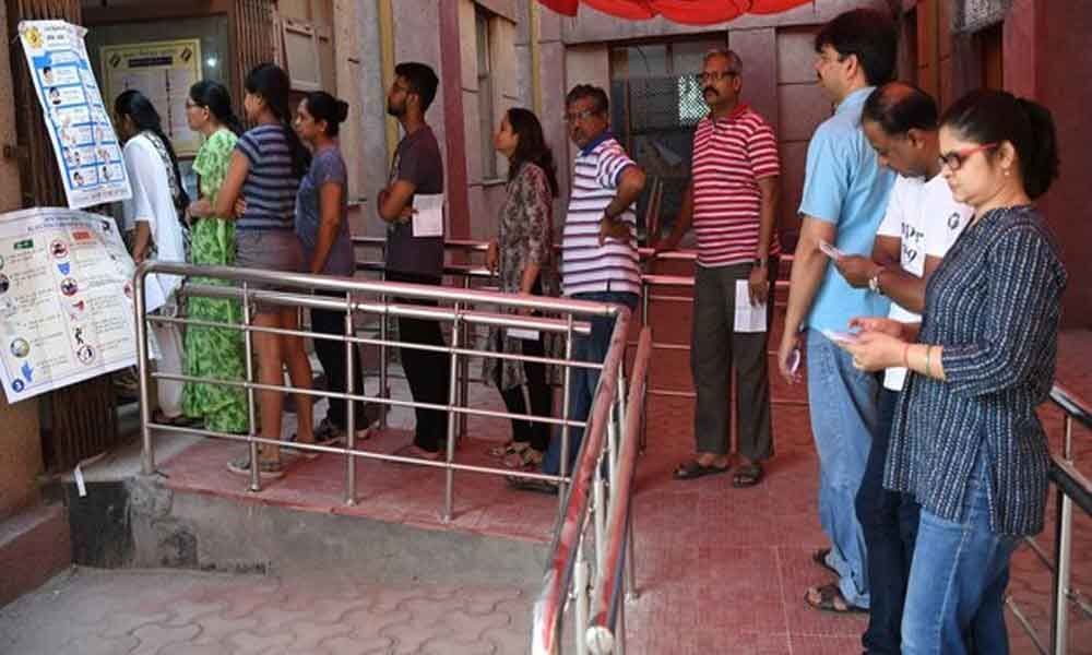 Voter turnout in Delhi 20.37% in 4 hours