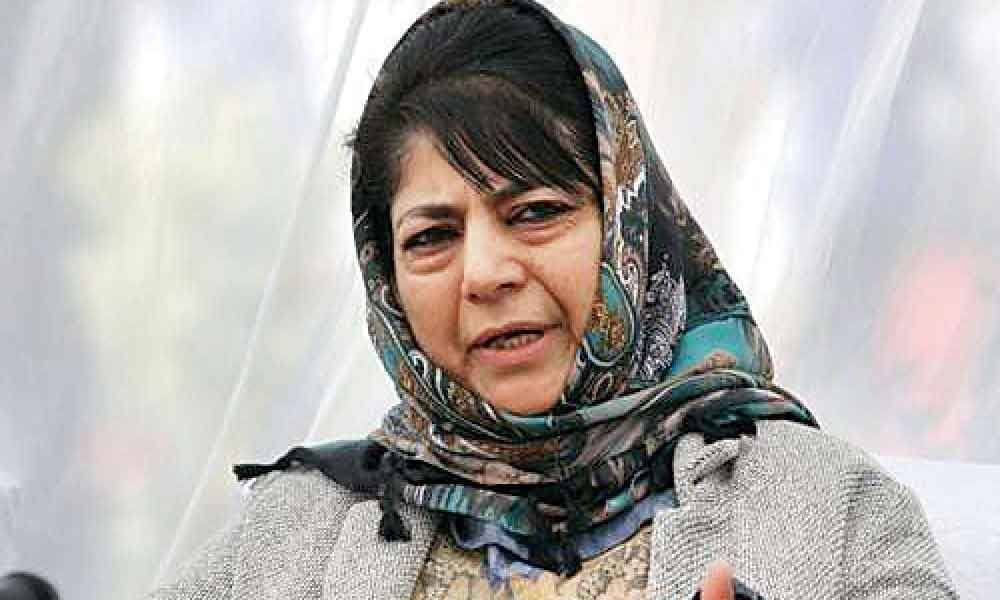 Modis cloud comments painfully embarrassing: Mehbooba