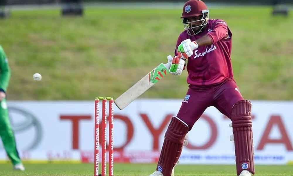 Ambris ton helps Windies make record chase against Ireland