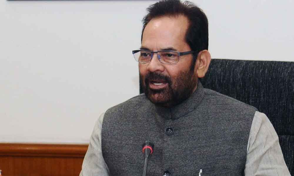 Opposition fighting a battle for survival: Mukhtar Abbas Naqvi