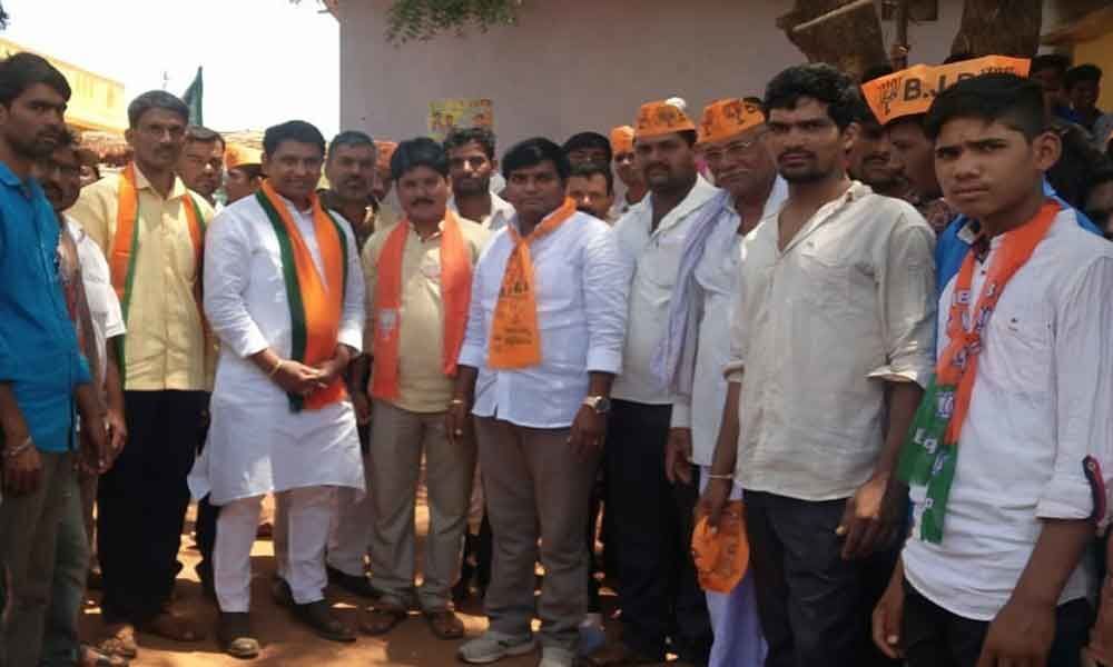 BJP leaders campaign extensively