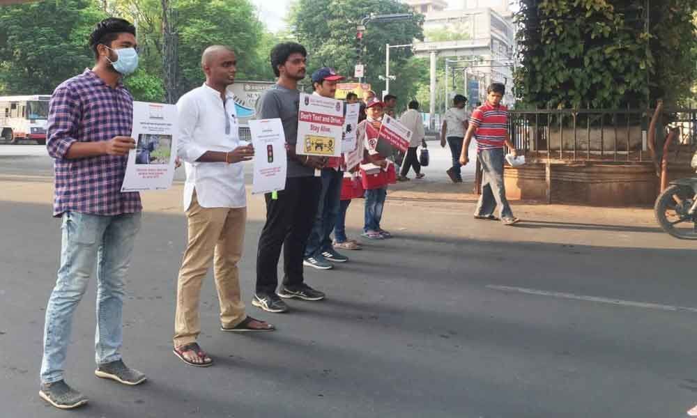 Awareness drive on road safety held