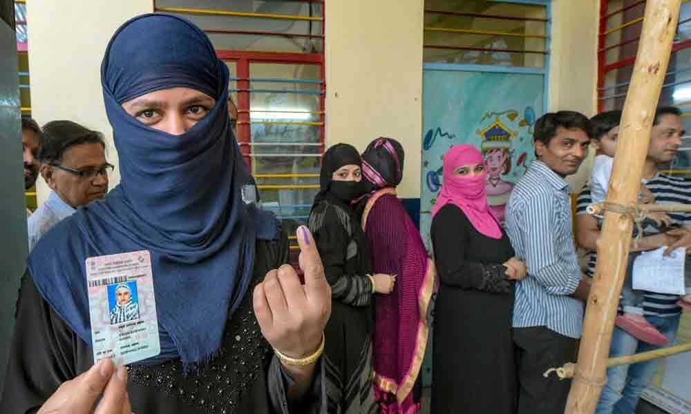Pink booths draw Muslim women voters successfully