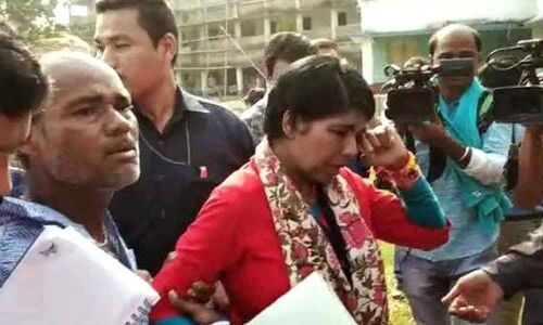 BJPs Bharti Ghosh breaks down after being manhandled; blames TMC