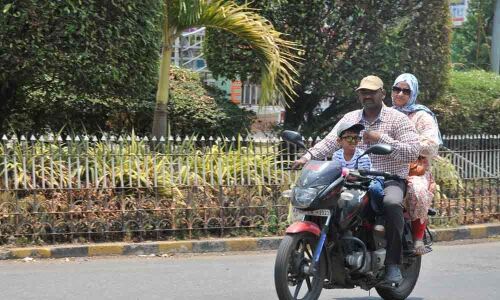 City wears deserted look