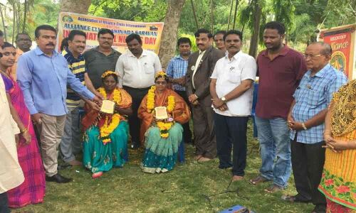 Alliance club Kakinada Saravan celebrates Mothers day
